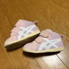アシックス　スクスク　ピンク 13cm