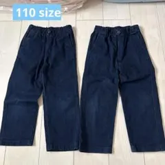 ユニクロ　ズボン　デニム　110