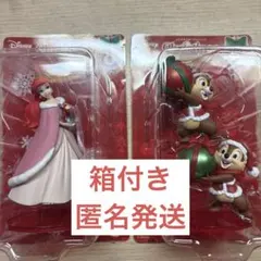 ディズニー クリスマスオーナメント ハッピーくじ チップ＆デール アリエル
