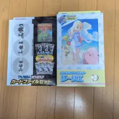 ブラックボルト　ホワイトフレア　カードファイルセット　　　　　最終値下げ値下不可