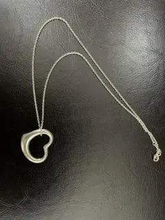 ティファニー　シルバー オープンハートペンダント