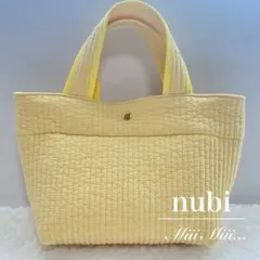 ヌビトート ヌビバッグ 韓国nubi トートバッグ ハンドメイド イエロー