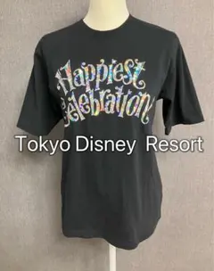 ディズニー35周年　Happiest Celebration! Tシャツ　黒　M