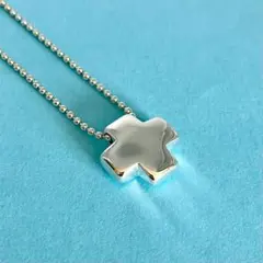 美品 TIFFANY&Co.ティファニー ローマンクロス ネックレス シルバー