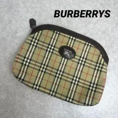 BURBERRYS バーバリーズ ポーチ ノバチェック 小物入れ ホース柄