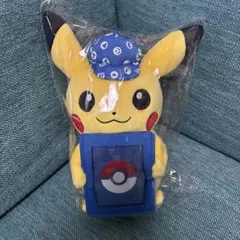 【未開封】ポケカグッズくじ2022 B賞 ぬいぐるみカードスタンド ピカチュウ