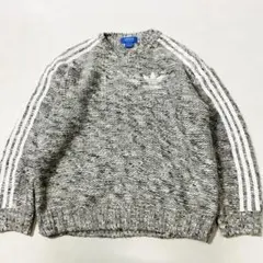 adidas originals スリーストライプス チャンキー ニット