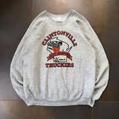 80s US古着　state champions　スウェット　スポーツ　カレッジ