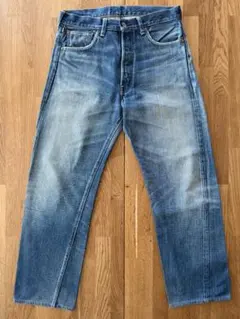 日本製 LEVI's 501XX 66501 ダブルネーム 赤耳ビッグE W34