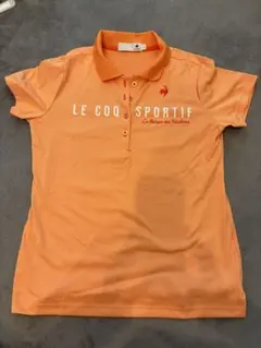 LE COQ SPORTIF ポロシャツ オレンジ