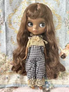 ハンドメイド　ネオブライスサイズ　サロペット&ヘッドリボンセット♡ ハンドメイド ネオブライスサイズ サロペット&ヘッドリボンセット