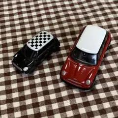 村*仁様 WELLY ミニクーパー　MINI ミニカー 2台セットのサムネイル