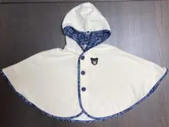 70~90cm miki HOUSE DOUBLE.B ポンチョ