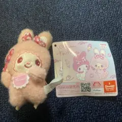 チムたん・マイメロディーおそろいいちごリボンマスコット