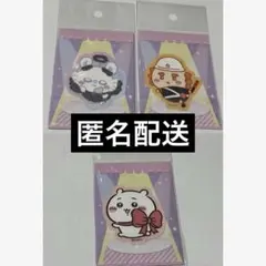 ちいかわ　ダイカットステッカー 悪魔 モモンガ　シーサー リボン