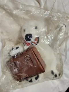 ブリヂストン ホワイトベア ぬいぐるみ(オマケ付き)