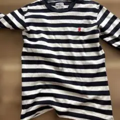 5部袖カットソー