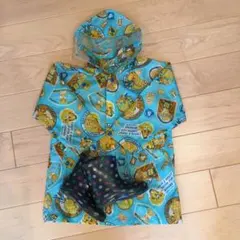 レインコート(90センチ)&長靴 (16センチ)