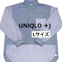 UNIQLO ＋J スーピマコットンオーバーサイズシャツ 長袖 ストライプ