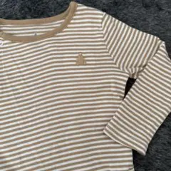 baby.gap ストライプロンパース 12-18ヶ月