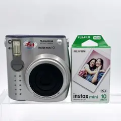 FUJIFILM instax mini 10 本体　フィルム10 チェキ