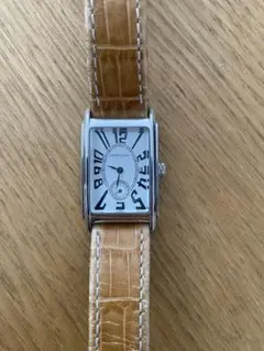 Hamilton アードモア　 長方形時計 ホワイト文字盤