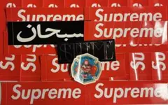 Supreme ステッカー まとめ売り 赤 黒 銀 小サイズ★計19枚★