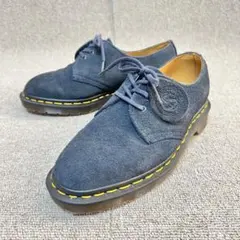 未使用品級✨ドクターマーチン 1461 イギリス製 スエード ネイビー UK3