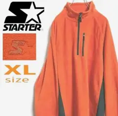 STARTER スターター ビッグサイズ ハーフジップ フリースジャケットのサムネイル