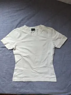 MARGARET HOWELL 半袖Tシャツ アイボリーのサムネイル