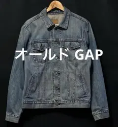 OLD GAP 香港製　00s y2k　Gジャン　デニムジャケット　ヴィンテージ