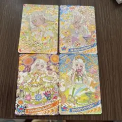 アイプリカード　リング4弾　サイン　つむぎ　フラワーバズリウムクローバー