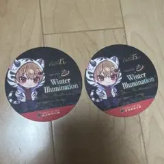 シクフォニ 暇72 東武 コラボ コースター 2枚セット