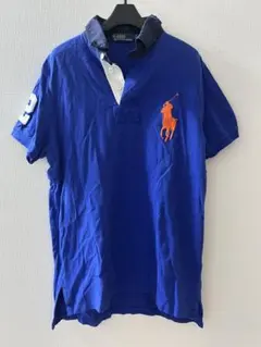 Polo by Ralph Lauren カスタムフィット ポロシャツ M 青