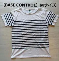 【BASE CONTROL】 ボーダー Tシャツ Mサイズのサムネイル
