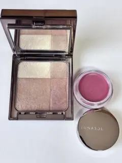 LUNASOL ルナソルシャイニングフェイスカラー クリームチーク セットのサムネイル