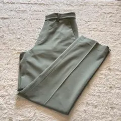 UNIQLO スマートアンクルパンツ ライトグリーン