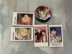 ハイキュー キャラポトレ チェキ風 カード＆缶バッジ