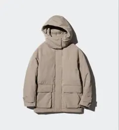 【美品】UNIQLO ハイブリッドダウンコート