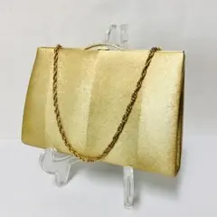 パーティバッグ　ゴールドカラー　※やや痛み、劣化あり　和装・フォーマル兼用