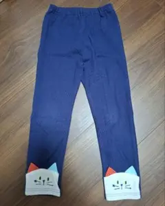 美品　ベイビーチアー　Baby Giraffe ネイビー 猫耳スパッツ 120
