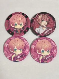 KnightA てるとくん 缶バッチセット