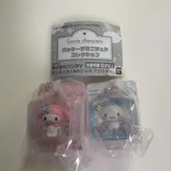 サンリオ パッケージミニチュアコレクション マイメロディ シナモロール2個セット
