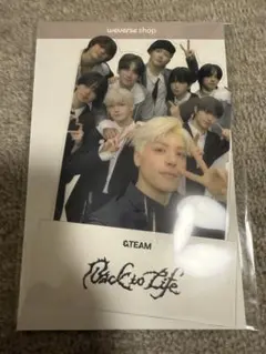 &TEAM Back to Life global特典 PETスタンド