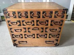 昭和 레트로 薬箪笥 小物入れ 木製箪笥 小箪笥