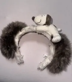 【USJ】スヌーピー ぬいぐるみ付きカチューシャ