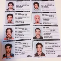 SEVENTEEN id カード エスクプス ウォヌ ミンハオ ミンギュ トレカ