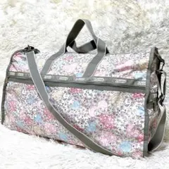 【美品】ハワイ限定 レスポートサック 特大型 ボストンバッグ ハート フラワー