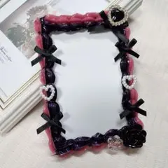 ⸜❤︎⸝‍硬質ケース ホイップデコ トレカケース B8サイズ ピンク×パープル⸜❤︎⸝‍