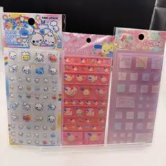 ま*よ様 国内正規品　タイルシール　リトルツインスターズ　ウサハナ　あわわちゃん